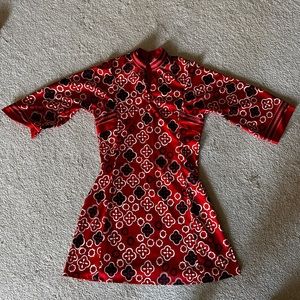 Vintage handmade polyester dress